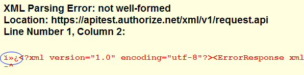 Firefox BOM error
